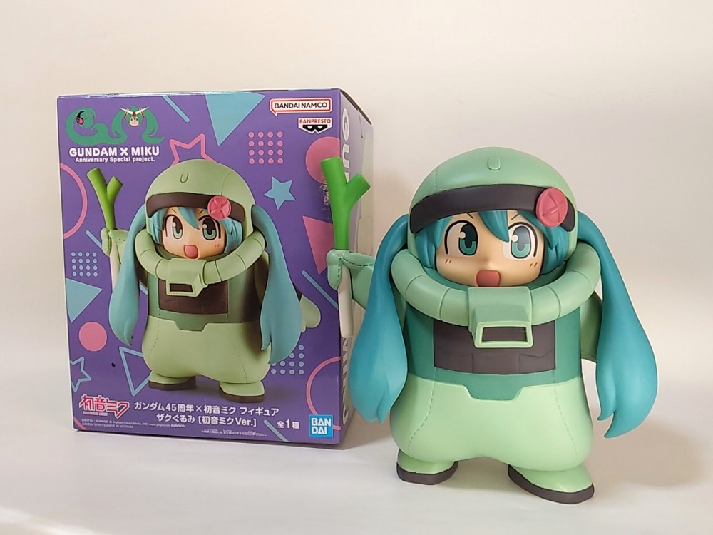 第114回：ガンダム45周年×初音ミク フィギュア ザクぐるみ [初音ミク